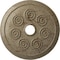 Ekena Millwork Spiral Ceiling Medallion (Fits Canopies up to 4"), 25 1/4"OD x 4"ID x 2"P, Gobi Desert Crackle CM25SPGDC - alternate 1
